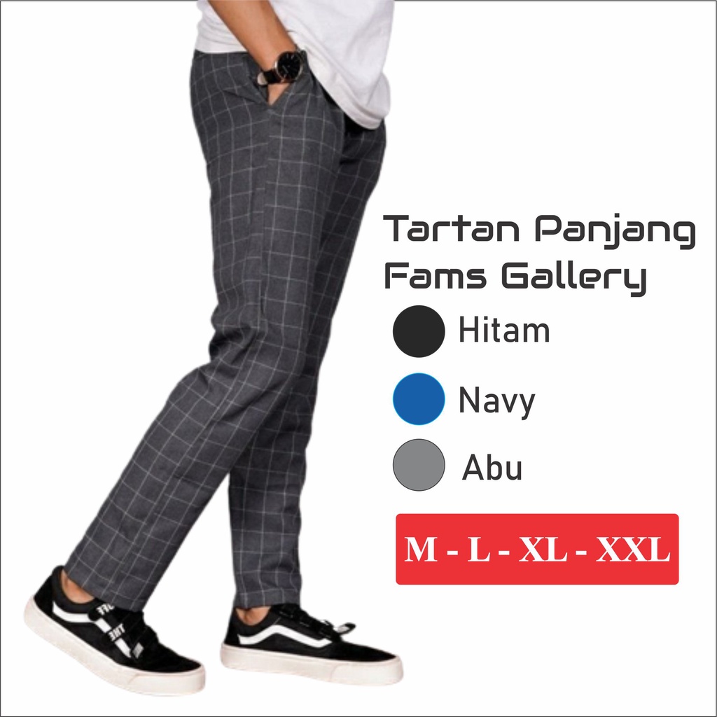 (BEST SELLER) TERLARIS NO.1 Celana Tartan Panjang I Tartan Panjang I Tartan Panjang Pria | Celana Ta