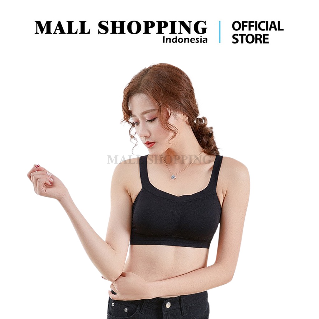 (COD) Hot Sale Bra Wanita Bralette Tanpa Kawat Bahan Halus Sexy MALLSHOPPING