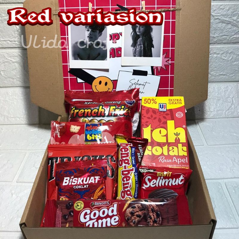 

hampees snack paket variation