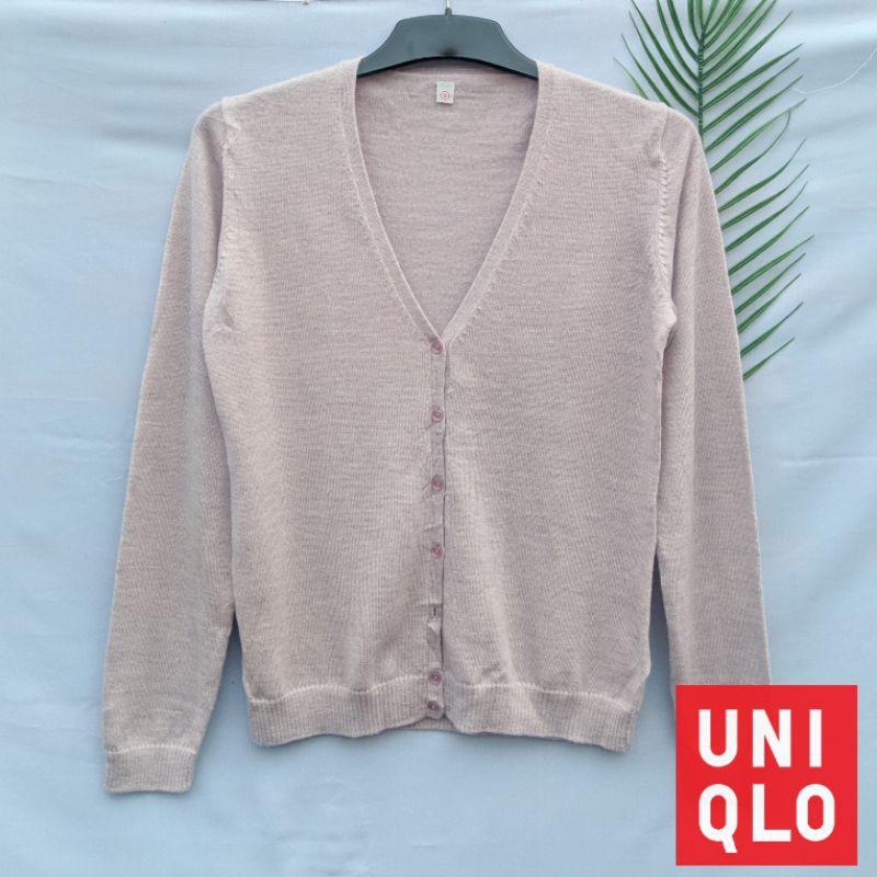 CARDIGAN UNIQLO LILAC