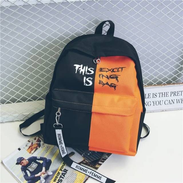 Tas Ransel Backpack Tas Ransel Sporty Tas Olahraga Tas Backpack Ransel sekolah Ransel Pria Ransel Kasual Perjalanan Sekolah Laptop Pria Multifungsi Tahan Air Tas Oxford Ransel Olahraga Luar Ruangan Hitam