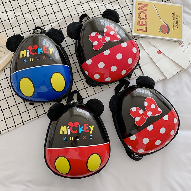 Khatin Tas Ransel Anak / Tas Anak Lucu / Tas Motif Minnie and Mickey / Model Terbaru / Import - 465