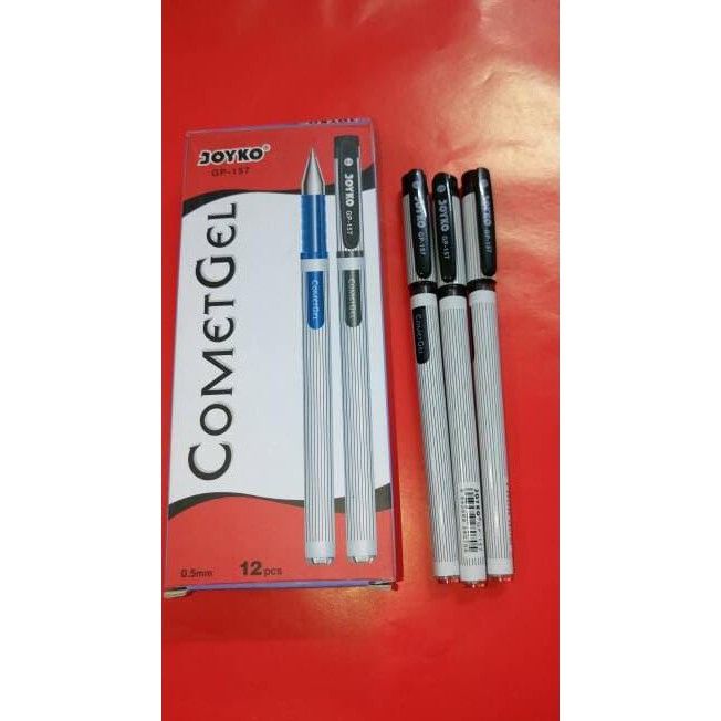 

Siap Kirim Pulpen Joyko Comet Gel Tinta Hitam Ayo Beli