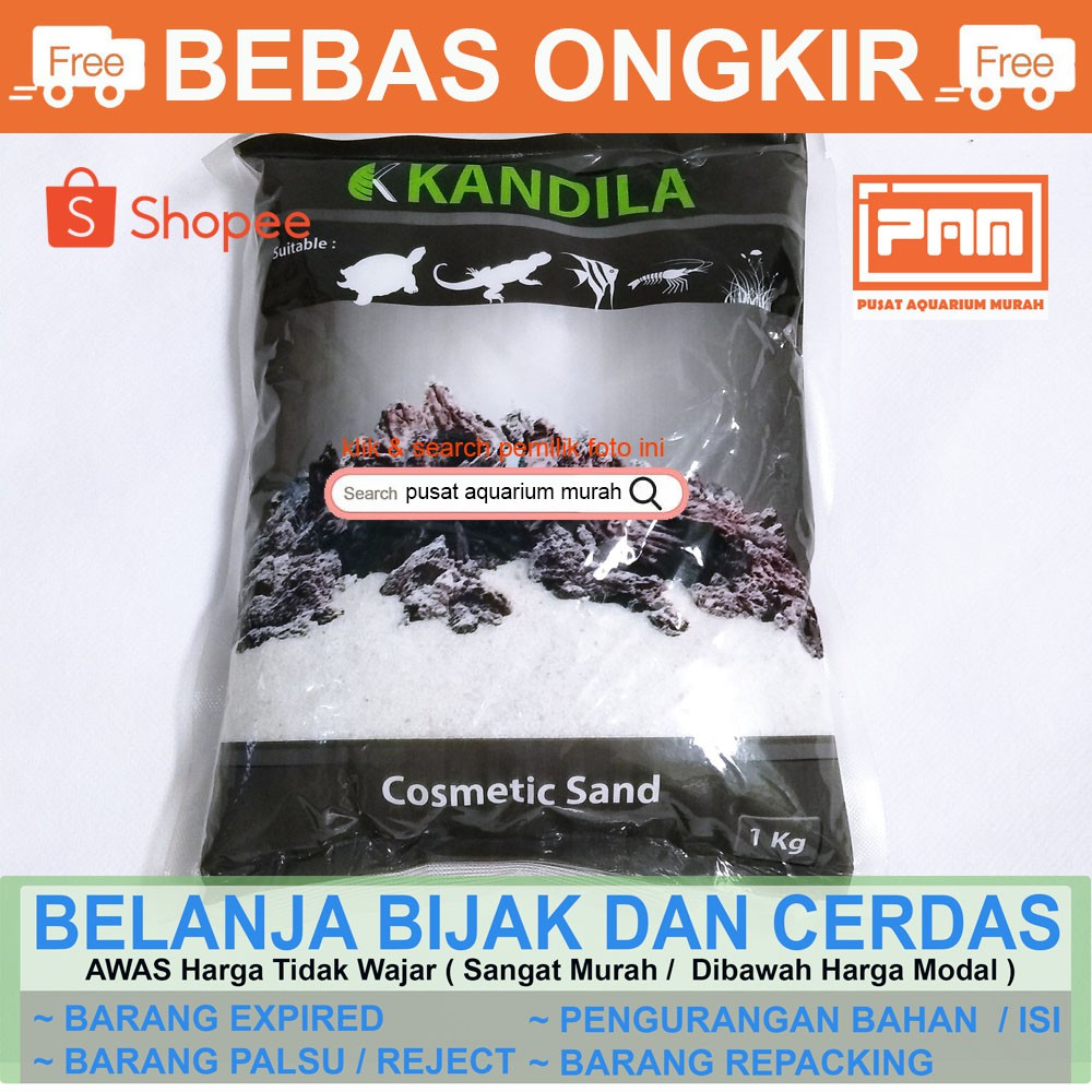 KELAS PREMIUM Kandila Pasir Kinetik Pasir Putih Halus Air Terjun Aquascape