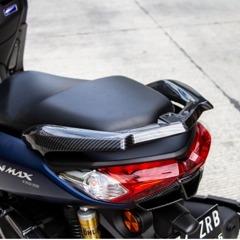 Cover Tutup Behel Belakang Carbon NEMO For Yamaha Nmax 2020