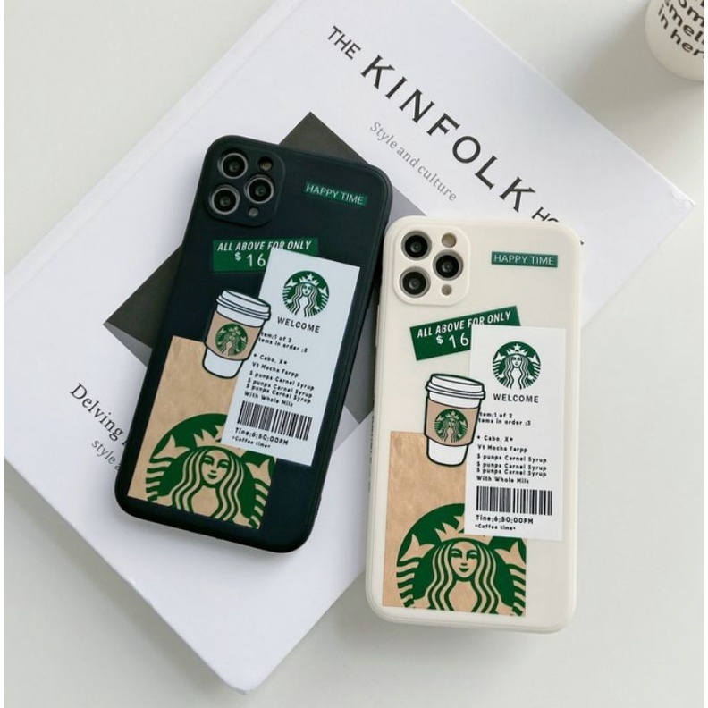 Case starbuk samsung J2 prime Grand prime A32 5G A32 4G samsung A12 M12 Softcase starbuck square edg