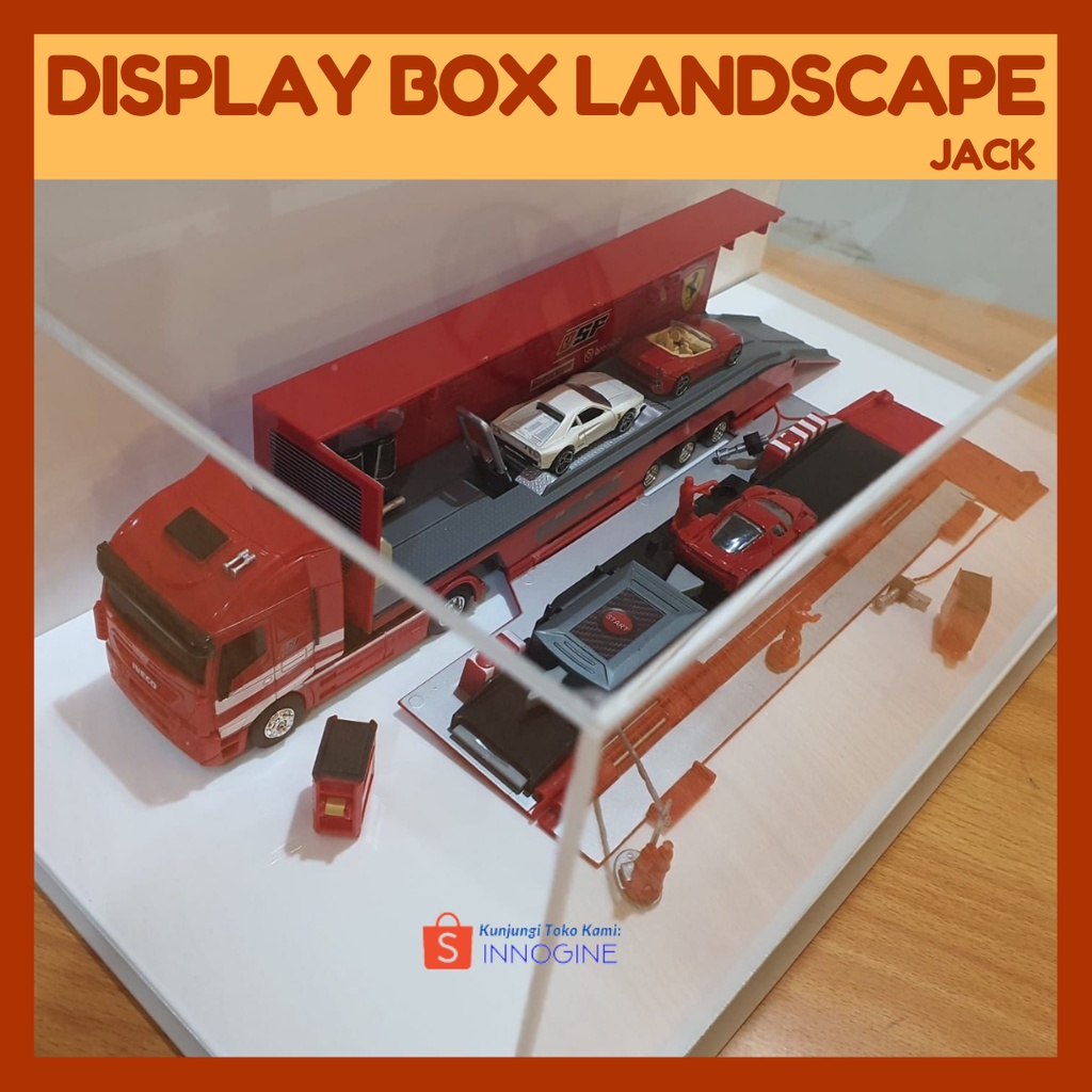 Akrilik Custom Miniatur Truk Miniatur Mobil Miniatur Bandai Gundam Box Action Figure Action Figur Ko