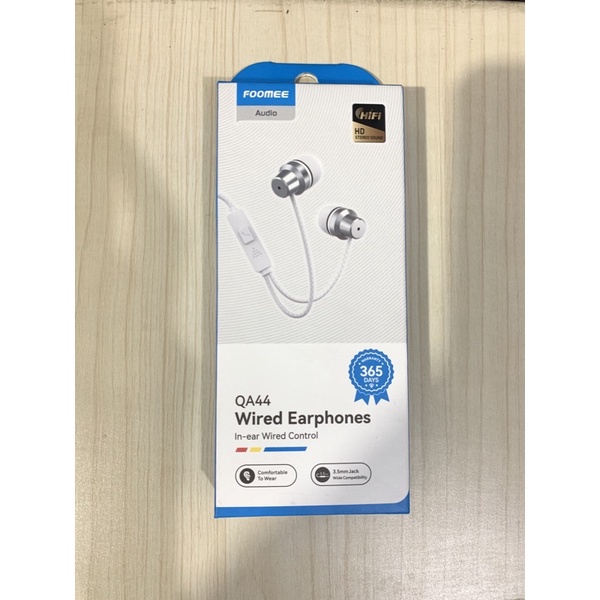 Earphone Headset Kabel Foomee QA44