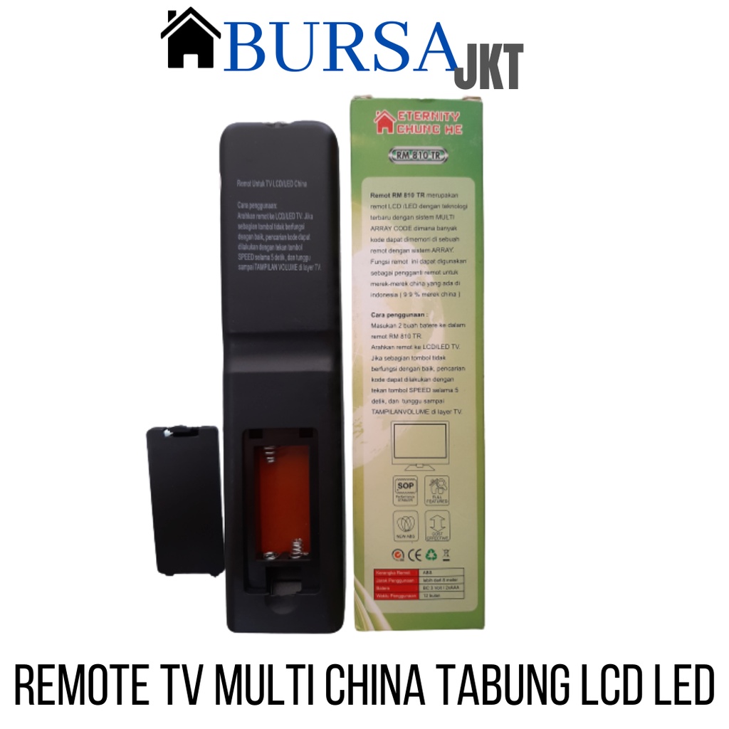 REMOTE TV TABUNG LCD LED MULTI POLTRON SAMSUNG PHILIPS CHUNGHE 1886