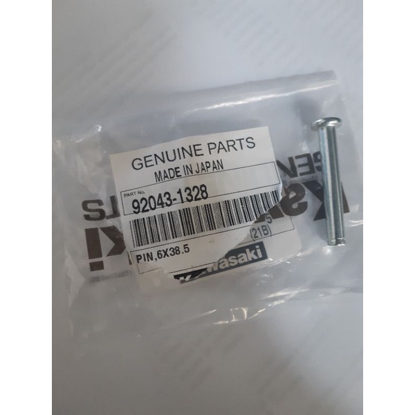 Besi Pen Pin Injakan Footstep Step Belakang Ninja RR 150 KLX Ori Kawasaki 92043-1328