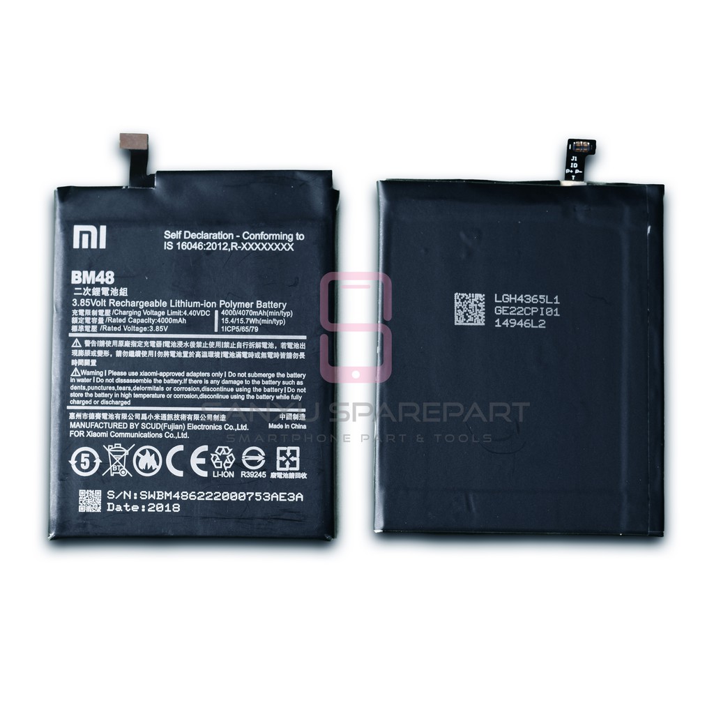 BATERAI XIAOMI MI NOTE 2 BM48 / BATRE XIAOMI MI NOTE 2 BM48