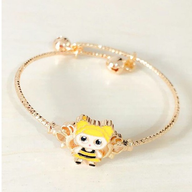 Gelang Anak LoL Bumblebee Yellow Gold Xuping