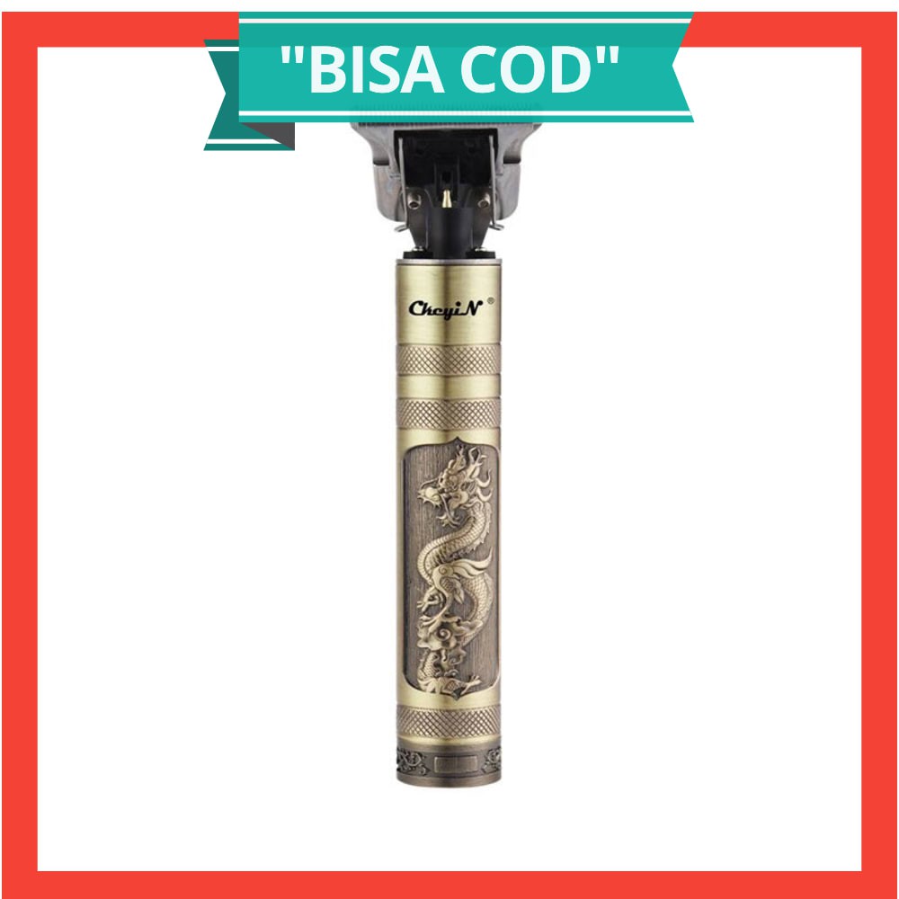 VIP Alat Cukur Elektrik Hair Clipper Ceramic Trimmer USB Rechargerable Model Dragon n Phoenix