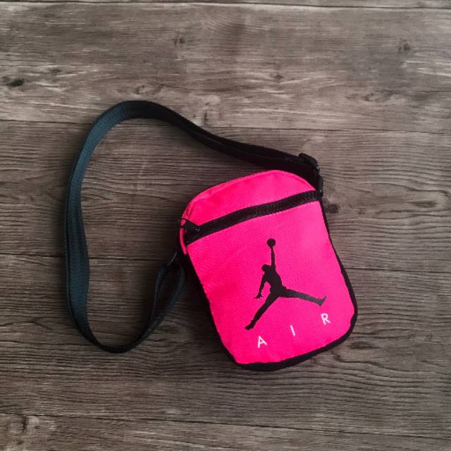 Nike Air Jordan Jumpman Shoulder Bag Pink