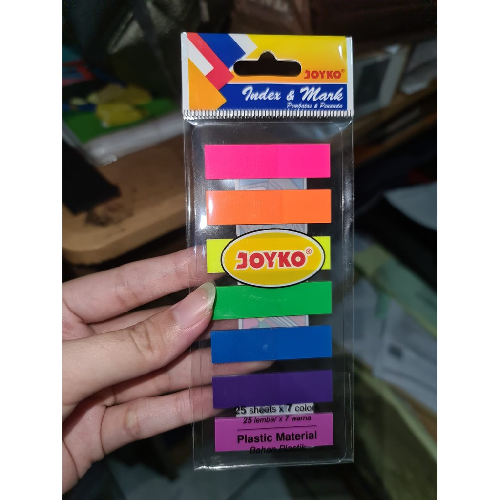 Jual Index Memo Joyko Im Jk Catatan Tempel Plastik Sticky Note