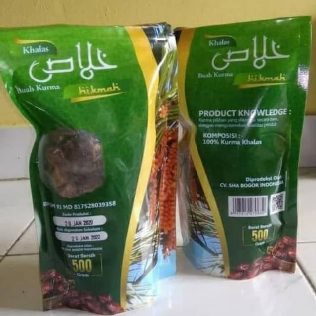 

Khurma kholas hikmah 500gr