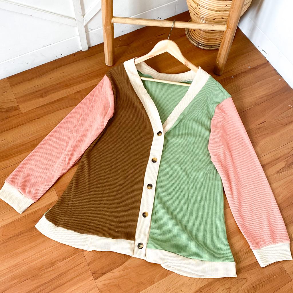 PASTELLA CARDI - cardi wanita / knit cardi / pastel cardi / cardigan / cardigan combi