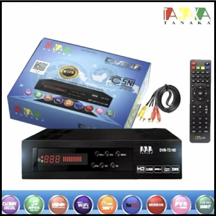 Set Top Box Tv Digital Stb Dvb Tanaka T2 Hd