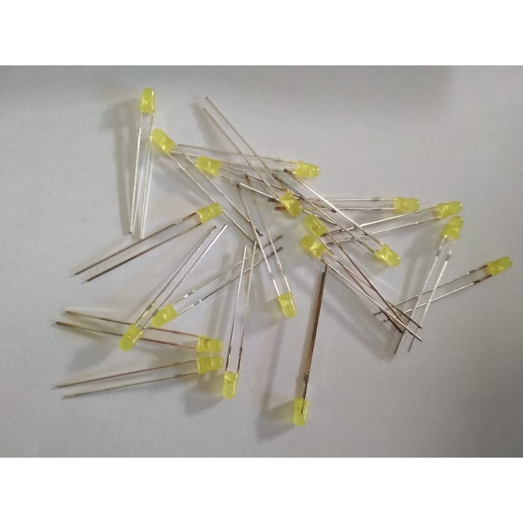 LED 3MM YELLOW YELLOW L02 YY