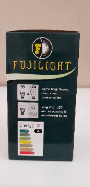 Lampu LED Fujilight Bulb Aluminium 7watt, warna cahaya putih