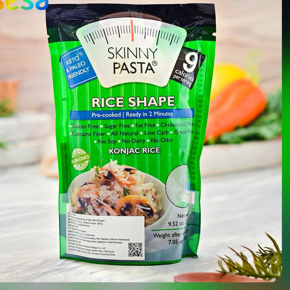 

Hot Sale Skinny Pasta - Shirataki Konjac Rice 9 Calorie 200 g ,