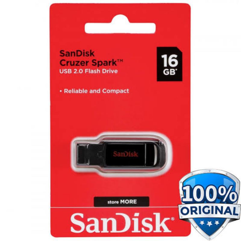 Flashdisk Sandisk Cruzer Spark / Blade 16GB original CZ50 CZ61 USB 2.0