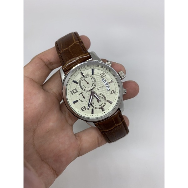 jam tangan GUESS W0076G2 Original second batangan bagus Bekas murah