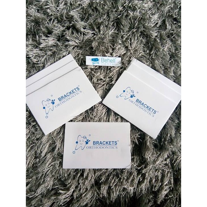 BRACKET BEHEL AMPLOP BIRU • Permanen ORTHODONTICS BRACES KAWAT GIGI FANCY EDGEWISE 0.22 NO HOOK MINI - Kawat Dental Metal