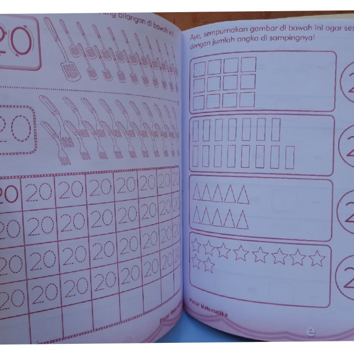 Buku Pintar Matematika / Buku Paud TK