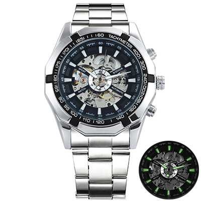 Terlariss !! GUCAMEL Jam Tangan Mechanical Luxury Pria - SLZe126