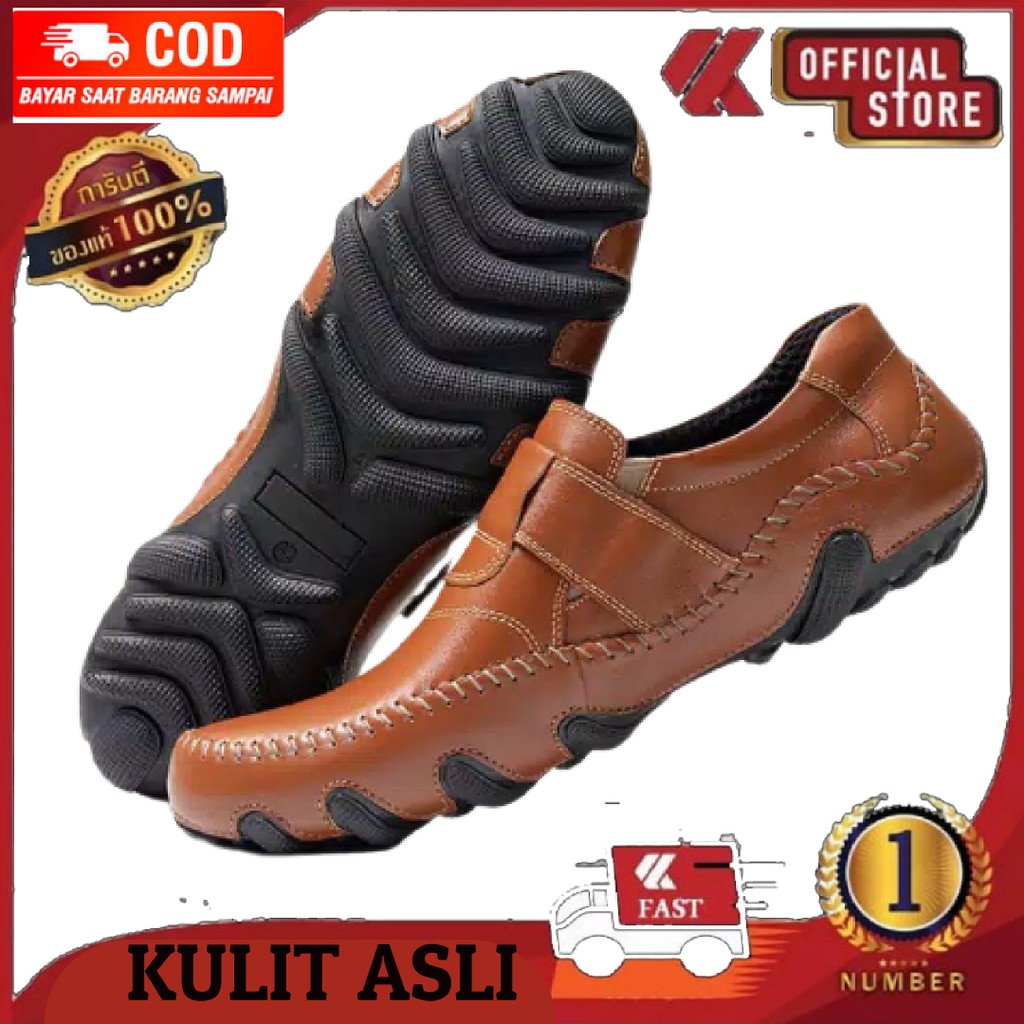 @PROMO- Sepatu Kulit Pria Sepatu Pantofel Formal Odon Cibaduyut OC 003 ZKJ @