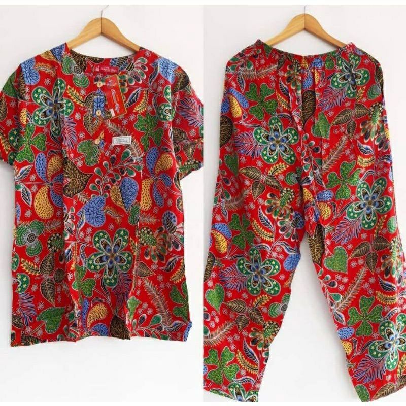 SETELAN//BATIK KENCANA UNGU//JUMBO