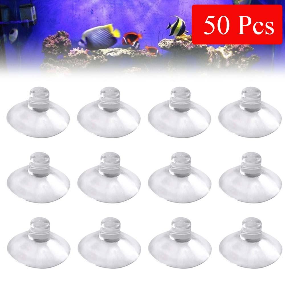 [Elegan] Suction Cups PVC 50pcs/lot Aksesoris Aquarium Aquarium Selang Pompa Sedot