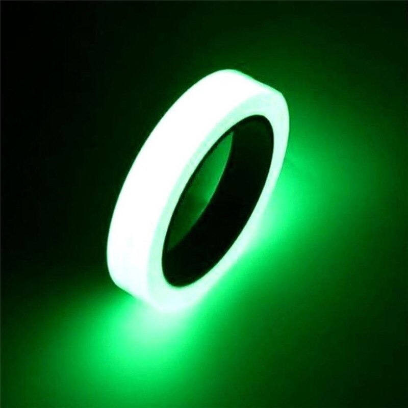 3meter Glow in The Dark Tape Fluorescent Luminous Neon Penanda Pengaman Darurat Tangga Tape Peringatan Panggung Selotip Selfluminous