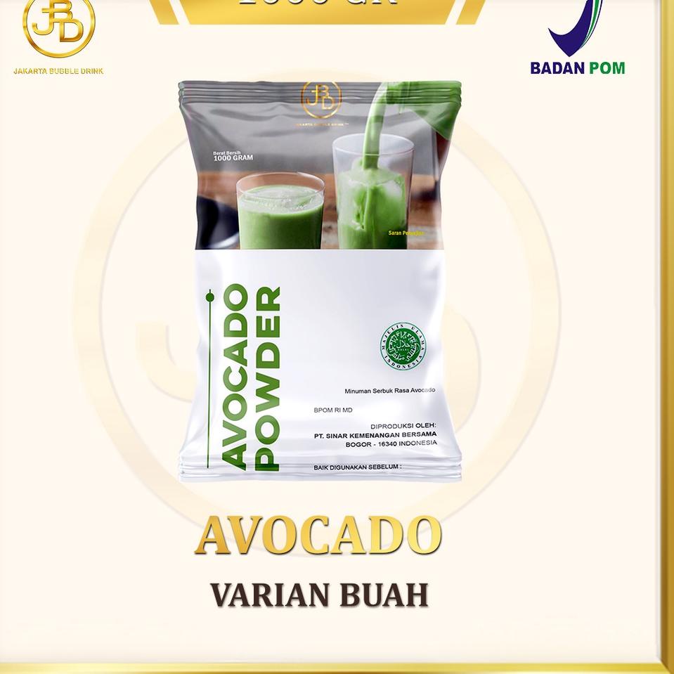 

[KODE ARSQA] Bubuk Minuman AVOCADO Powder 1 KG - JBD | Halal