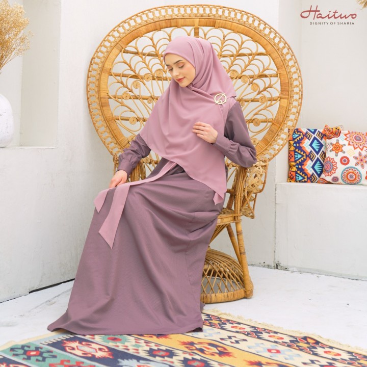 HAITWO EMERALD 011 GAMIS MUSLIM SET JILBAB