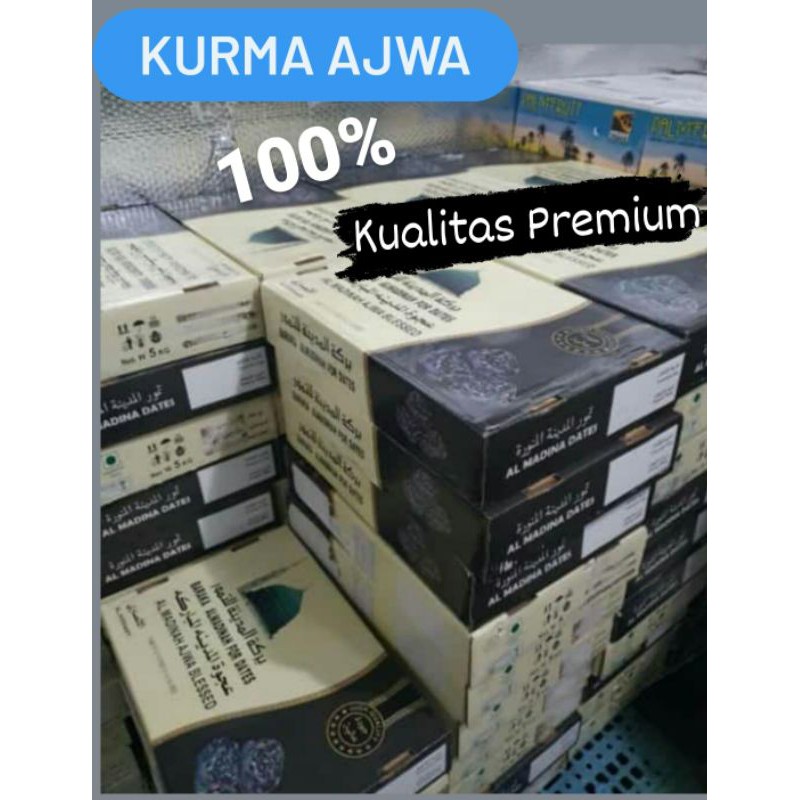 

Kurma Ajwa (Kurma Nabi) Kualitas Premium