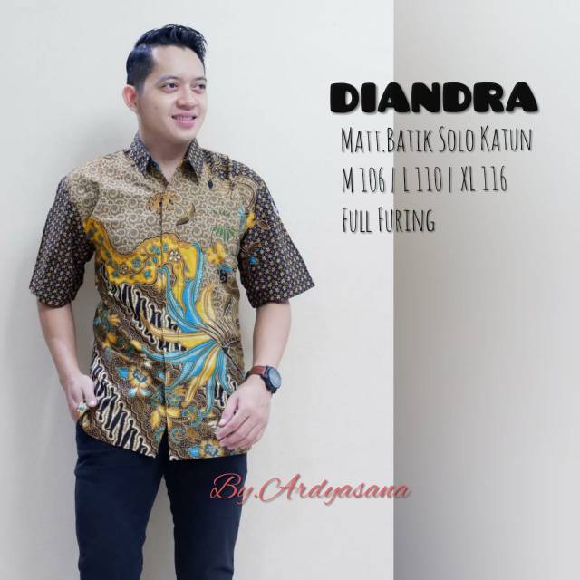 Hem batik diandra