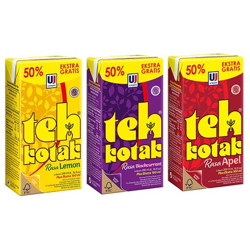 

TEH KOTAK JASMIEN / APEL / BLACKURRANT / LEMON 300ML / MINUMAN TEH BERASA