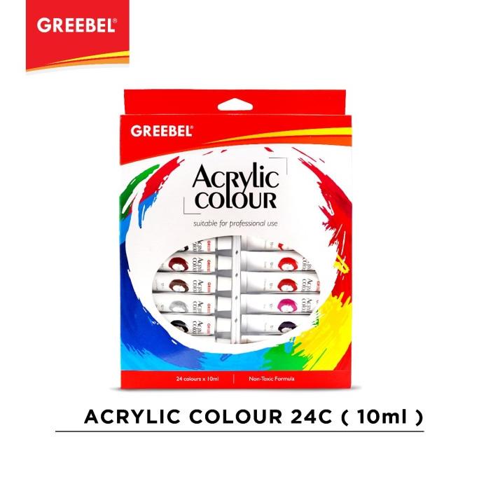 

Greebel Cat Akrilik / Acrylic Colour / Acrylic Paint 10Ml (24Pcs/Box)