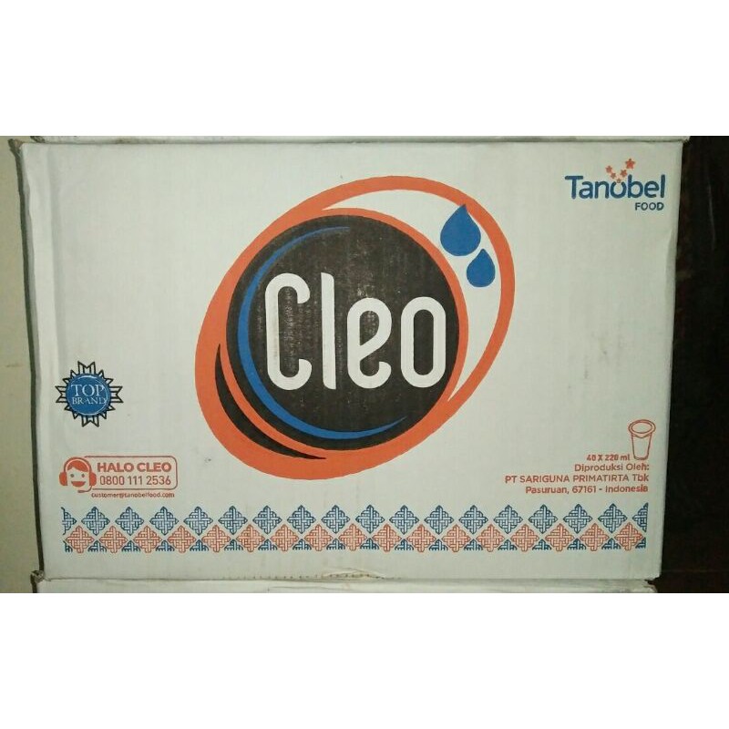 

Cleo Air Gelas Mineral 220ml (per dus)