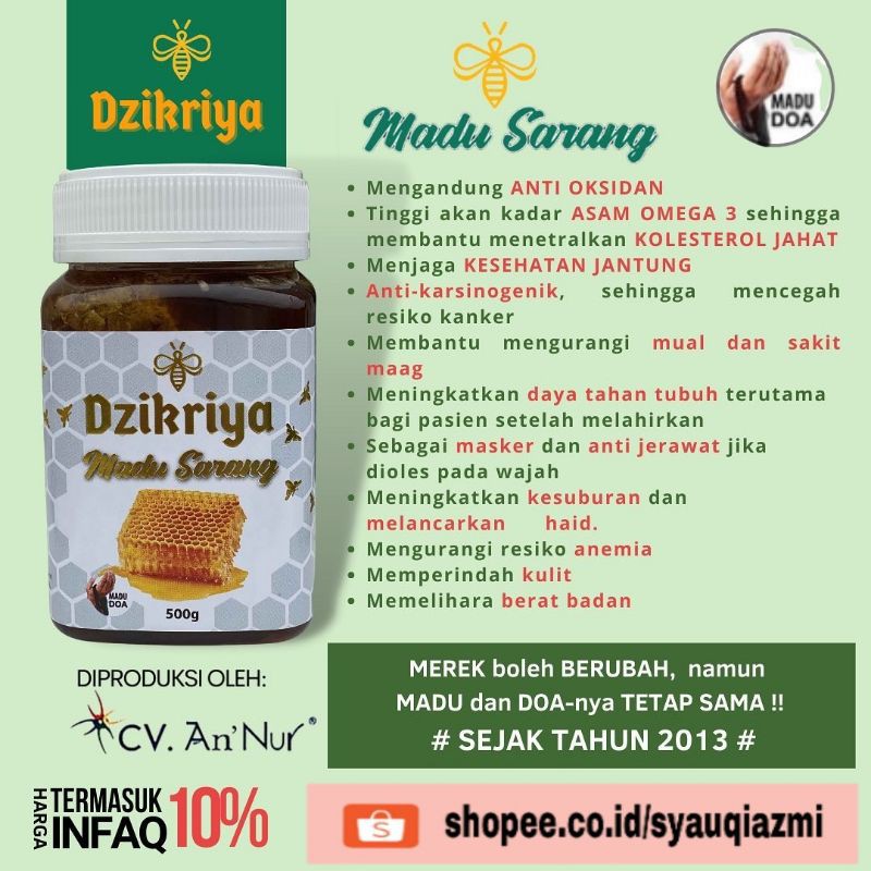 

Ay00! (Agen Resmi)Madu Dzikriya Madu Dzikriya Hutan Hitam Pahit Madu Dzikriya Hutan Super Madu
