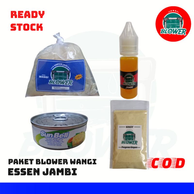 Paket Umpan Jadi Wangi Plus Essen Blower Jambi - Mancing Ikan Mas