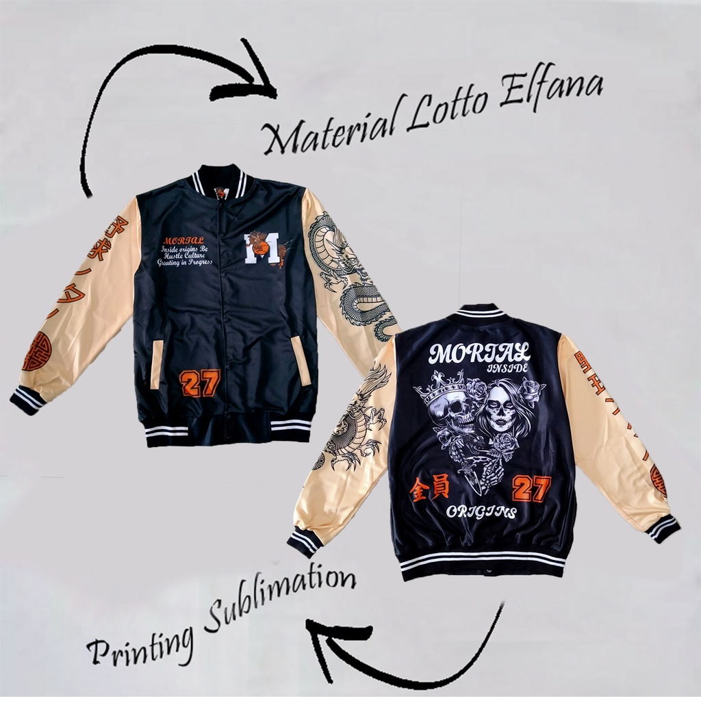 LENS/JAKET BOMBER PRIA/JAKET BOMBER BISBOL/ BASEBALL/ BOMBER SUKAJAN/JAKET BOMBER MURAYAMA/MURAYAMA/HIGH AND LOW/ JAKET ORIGINAL JEPANG/ JAKET KASUAL-6