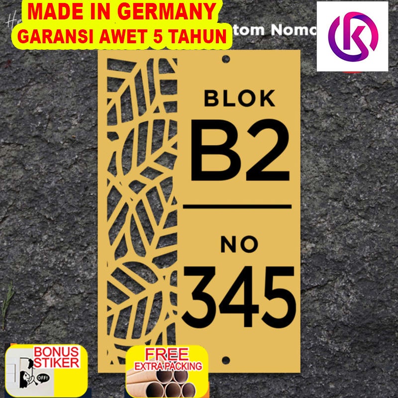 

Grosir NOMOR RUMAH KUNING POTRAIT 32x20 MODERN / NOMOR RUMAH ACRYLIC UV PRINT