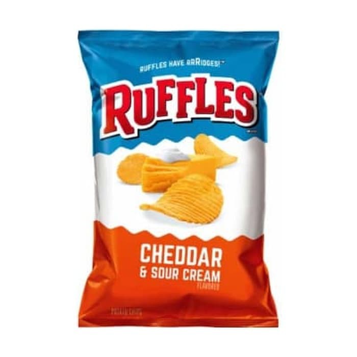 

#HANDCARRY Ruffles Cheddar & Sour Cream 184g - UFOHCR1409
