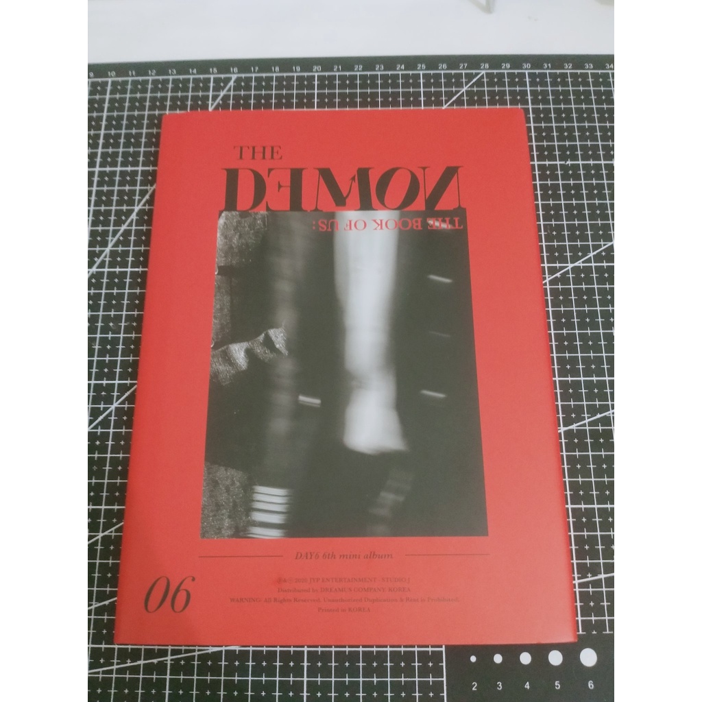 ALBUM DAY6 THE DEMON MIDNIGHT COVER JAE + POSTER