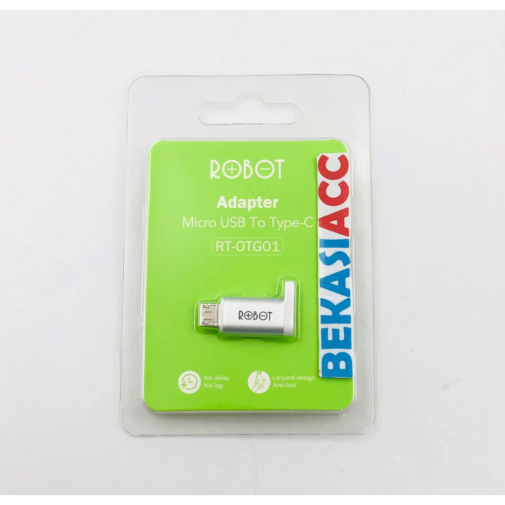 ROBOT OTG01 MICRO USB TO TYPE C OTG MICRO TO TYPE C