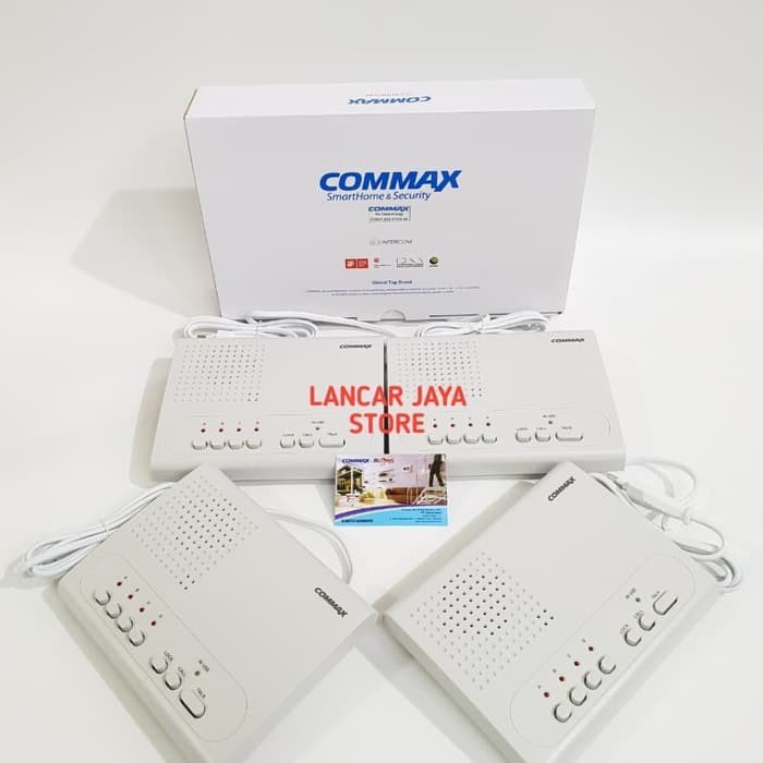 Commax WI-4C/Intercom Commax Wireless WI-4C Putih 1Set 4pcs