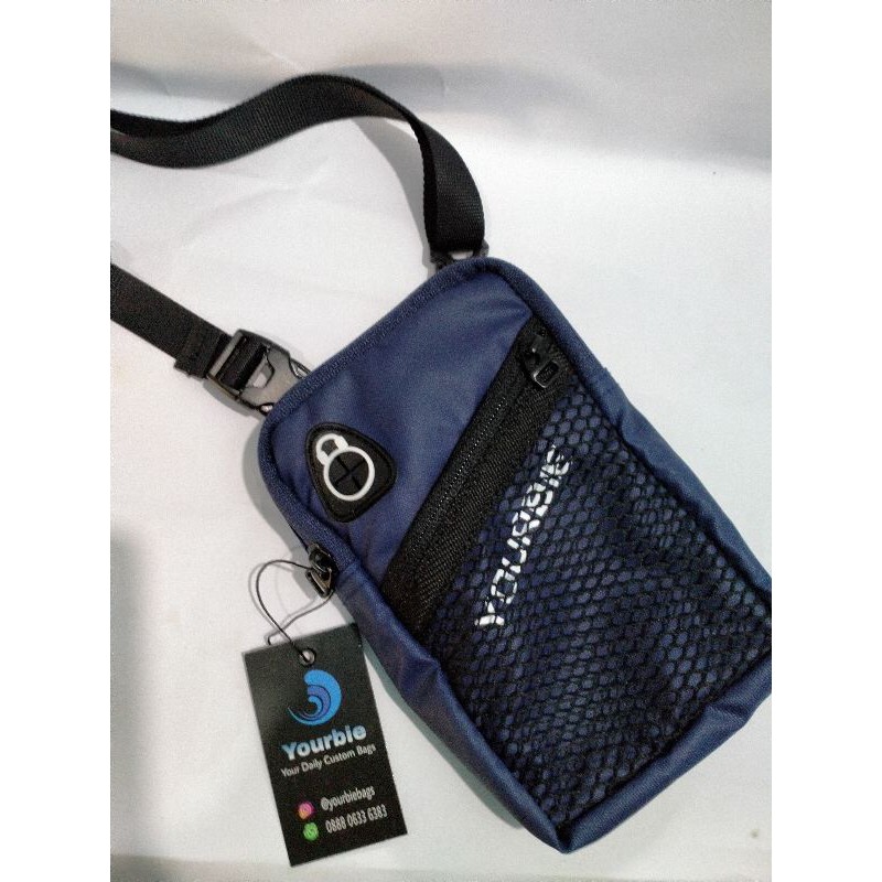 TAS HP / TAS LEHER / TAS GANTUNG LEHER HP / TAS DOMPET HP PRIA WANITA / TAS HP WATERPROOF